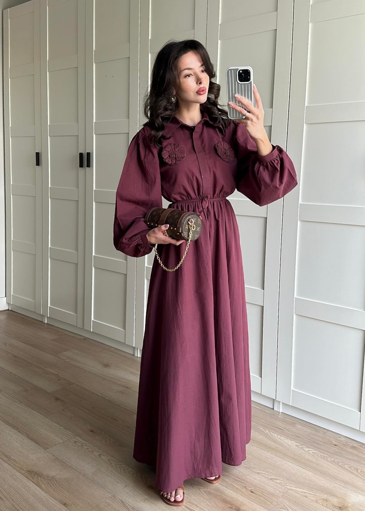 Güllü Kraş Elbise MÜRDÜM